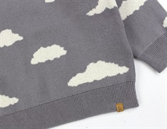 Lil Atelier silver filigree strikbluse